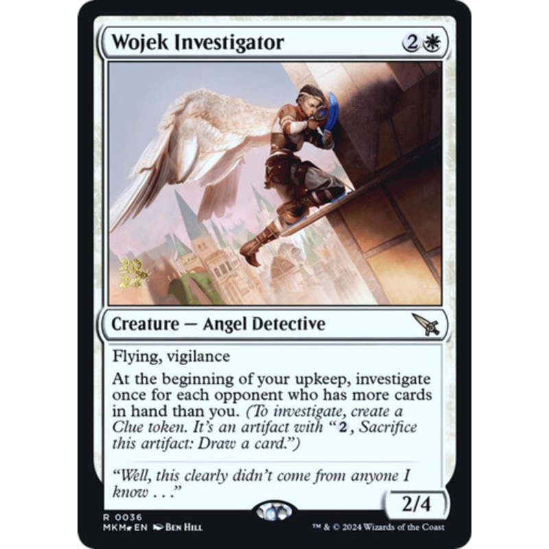 Wojek Investigator (Prerelease Foil) | Murders at Karlov Manor