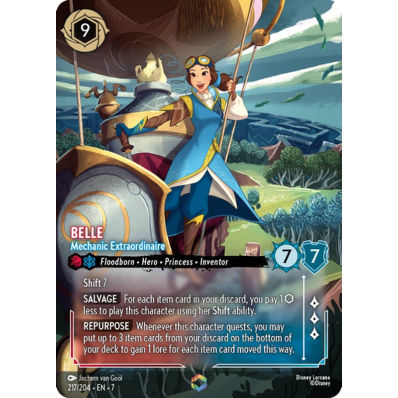 Belle - Mechanic Extraordinaire (Enchanted Rare)