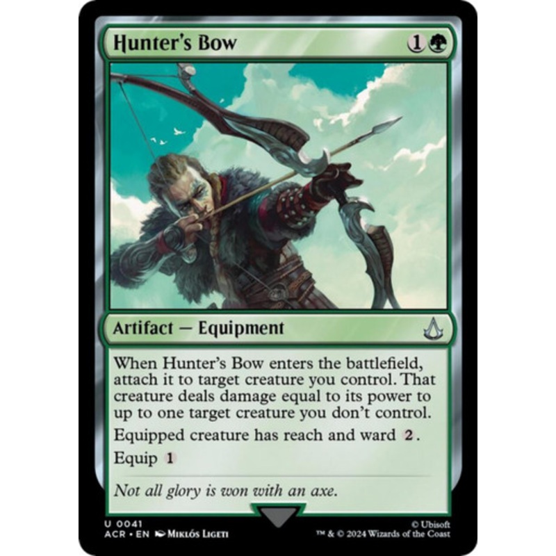 Hunter's Bow (Foil) | Universes Beyond: Assassin's Creed