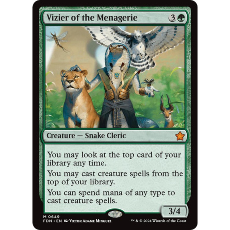 Vizier of the Menagerie | Foundations
