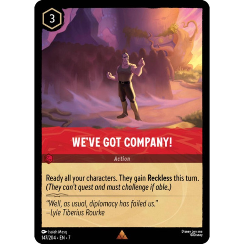 We've Got Company! (Foil)