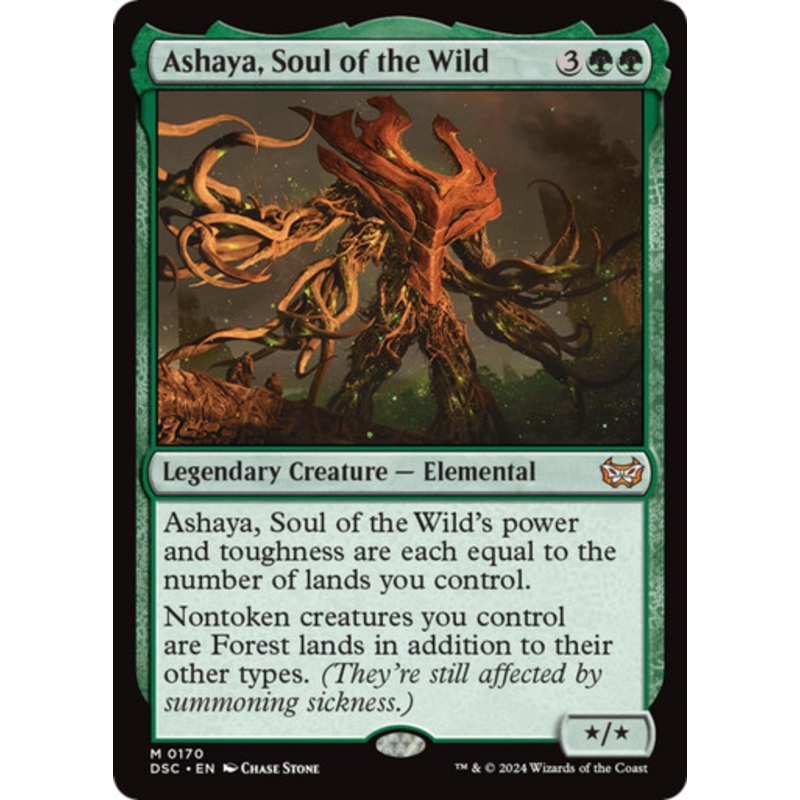 Ashaya, Soul of the Wild | Duskmourn: House of Horror Commander