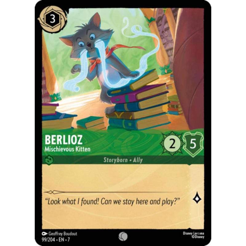 Berlioz - Mischievous Kitten (Foil)