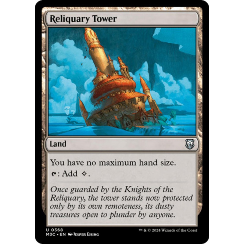 Reliquary Tower (Ripple Foil) | Modern Horizons 3 Commander