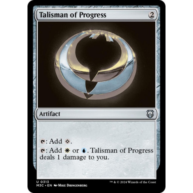 Talisman of Progress (Ripple Foil) | Modern Horizons 3 Commander