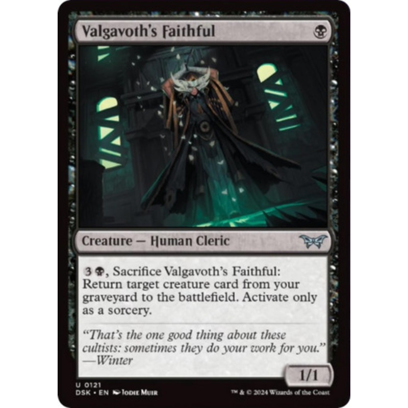 Valgavoth's Faithful | Duskmourn: House of Horror
