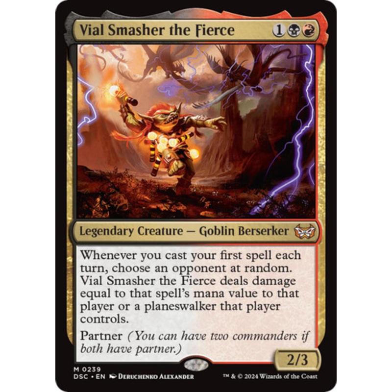 Vial Smasher the Fierce | Duskmourn: House of Horror Commander