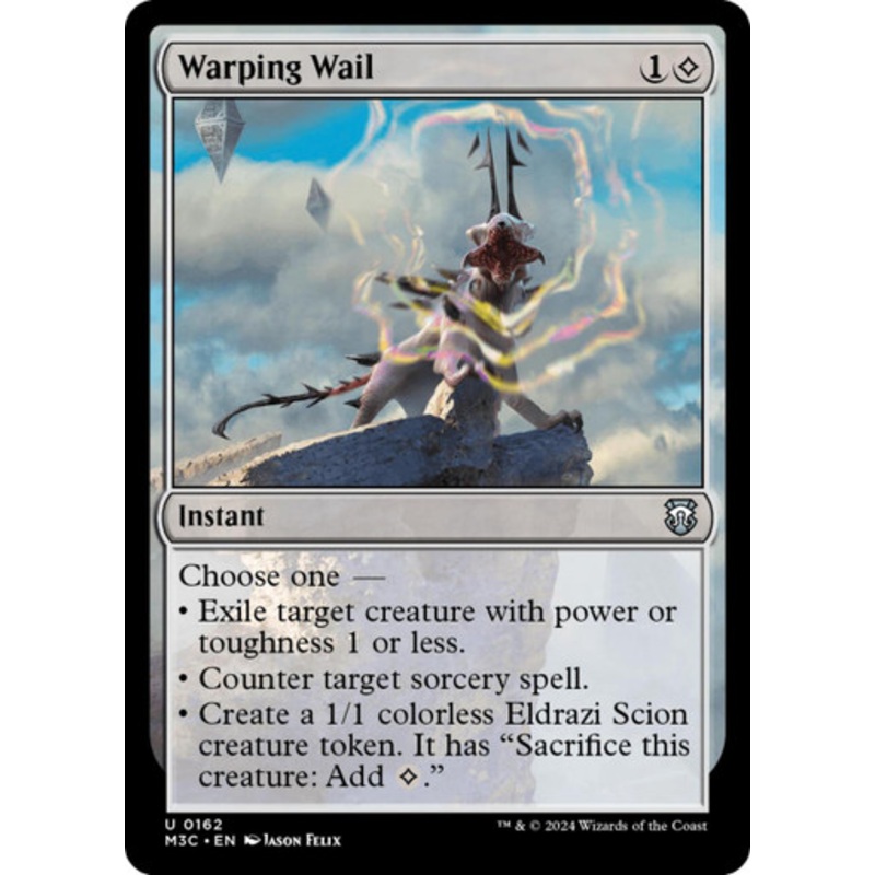 Warping Wail (Ripple Foil) | Modern Horizons 3 Commander
