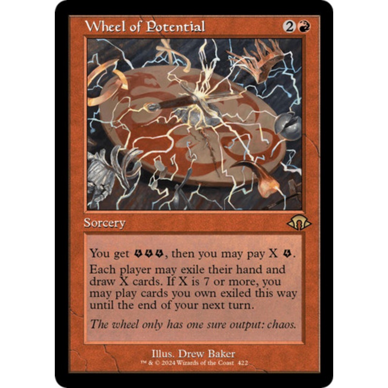 Wheel of Potential (Retro Frame)