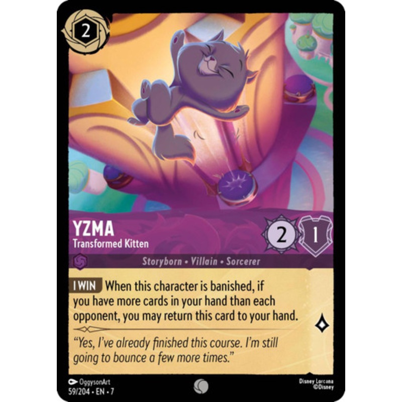 Yzma - Transformed Kitten