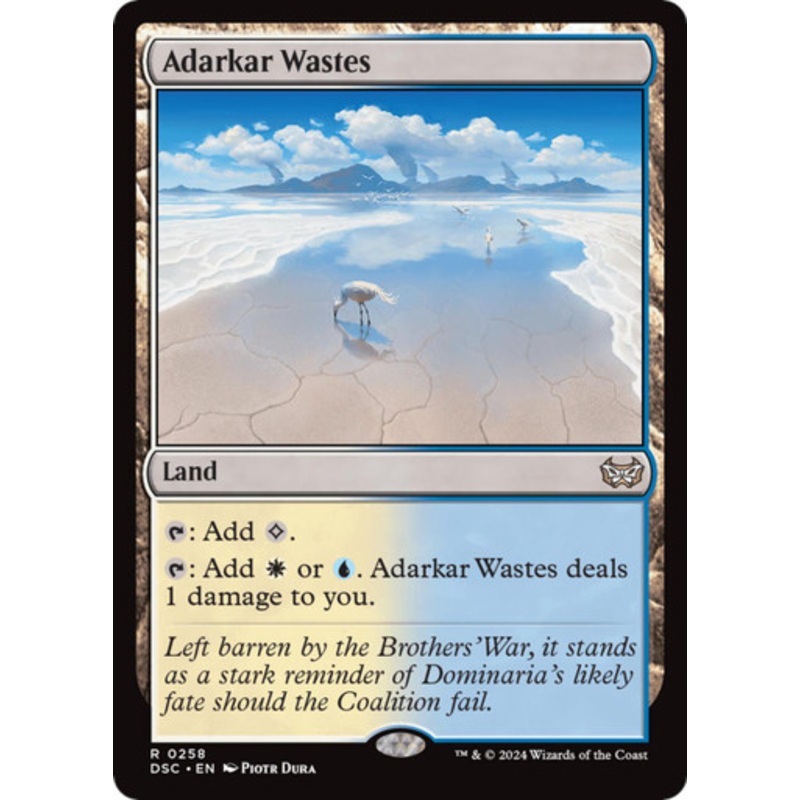 Adarkar Wastes | Duskmourn: House of Horror Commander