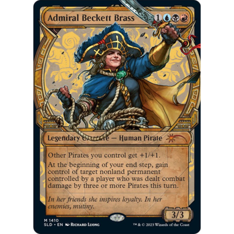 Admiral Beckett Brass (Foil) (Secret Lair - The Lost Caverns of Ixalan) | Secret Lair Drops