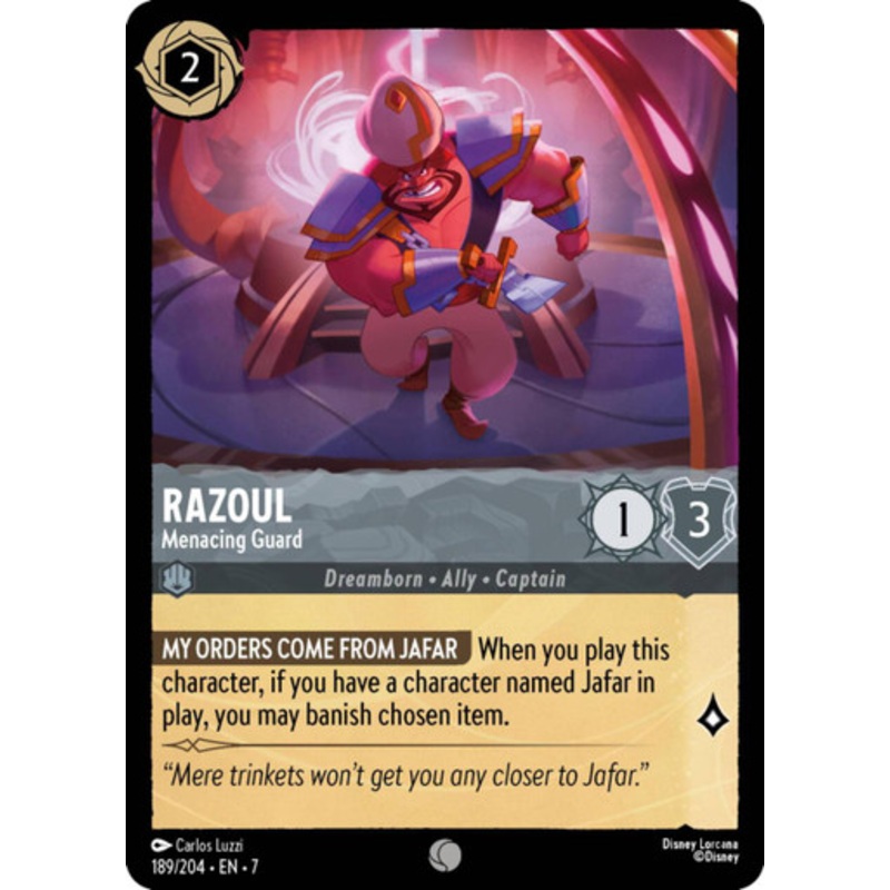 Razoul - Menacing Guard