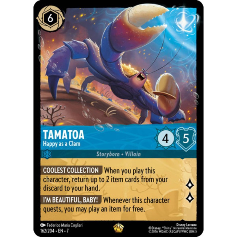 Tamatoa - Happy as a Clam