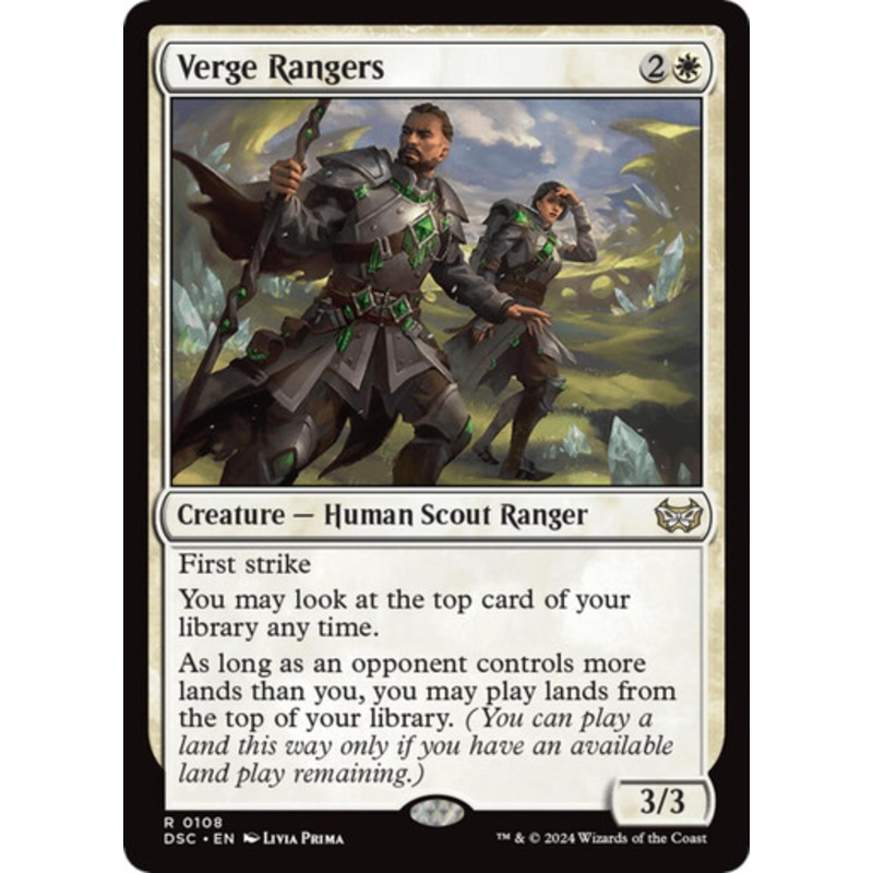 Verge Rangers | Duskmourn: House of Horror Commander