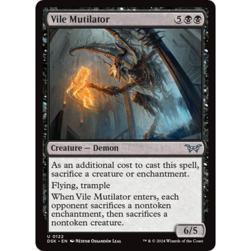 Vile Mutilator (Foil) | Duskmourn: House of Horror