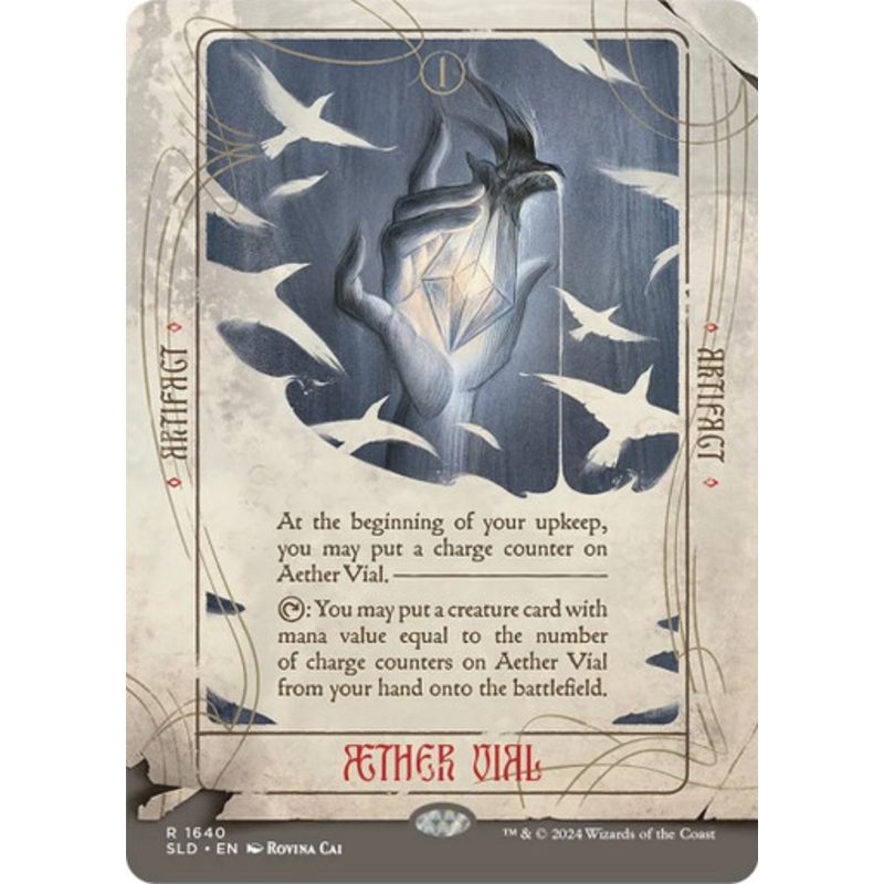 Aether Vial (Foil) (Secret Lair - Rovina Cai) | Secret Lair Drops