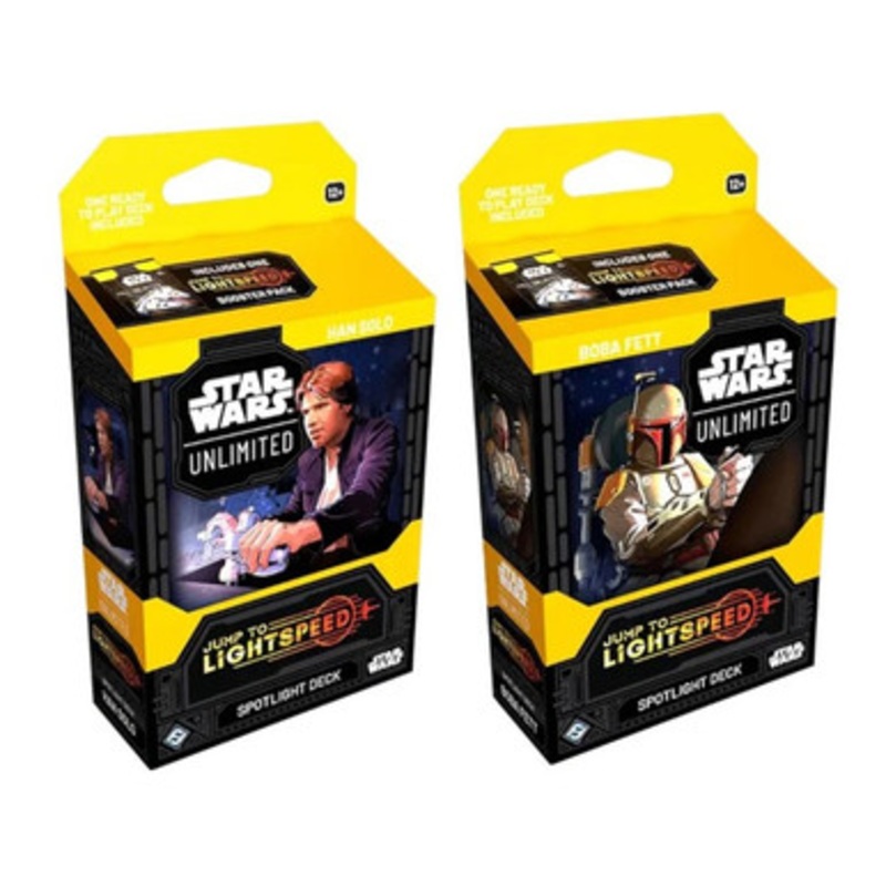 Star Wars: Unlimited Jump to Lightspeed Spotlight Deck - Set of 2