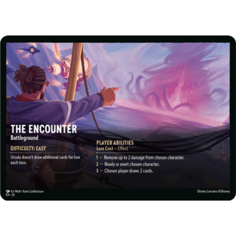 The Encounter // A Dark Realm - Battleground (Oversized)
