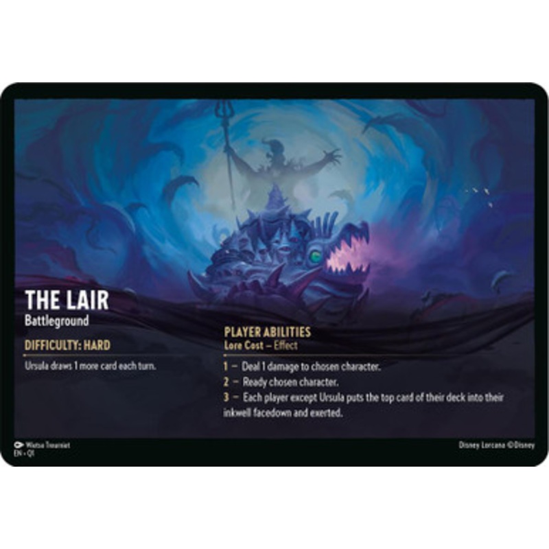The Lair // Infinite Wrath - Battleground (Oversized)