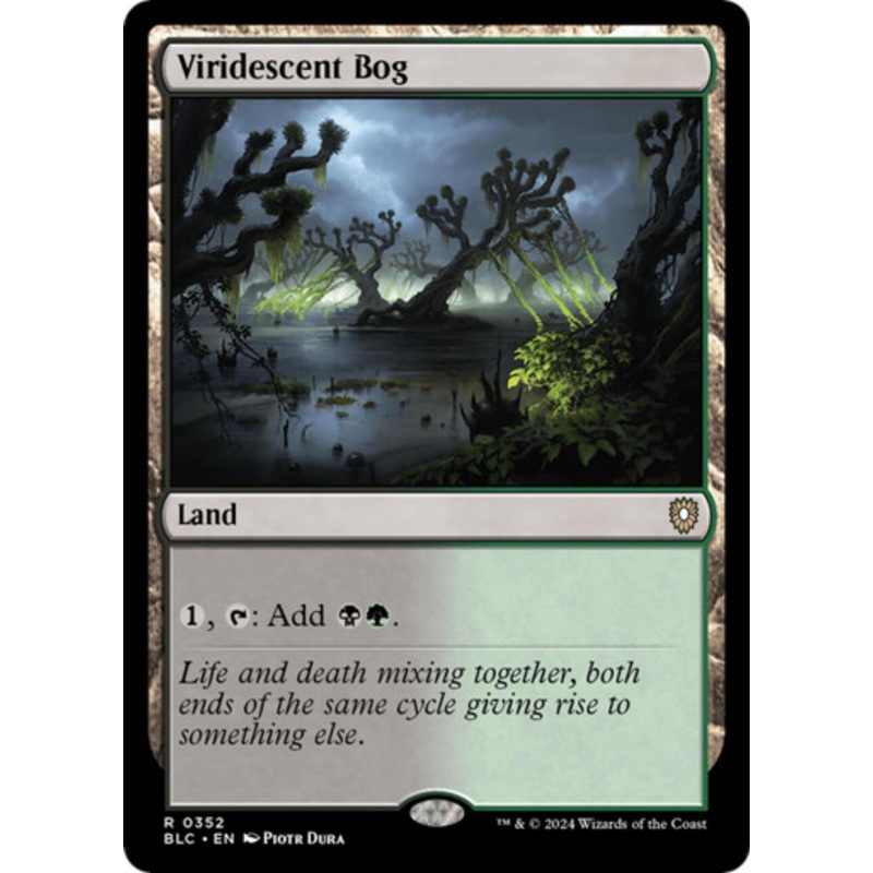 Viridescent Bog | Bloomburrow Commander