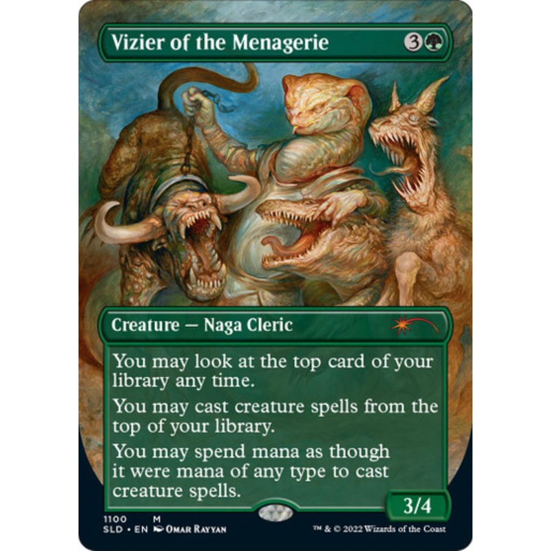 Vizier of the Menagerie (Foil) (Secret Lair - The Weirdest Pets in the Multiverse) | Secret Lair Drops