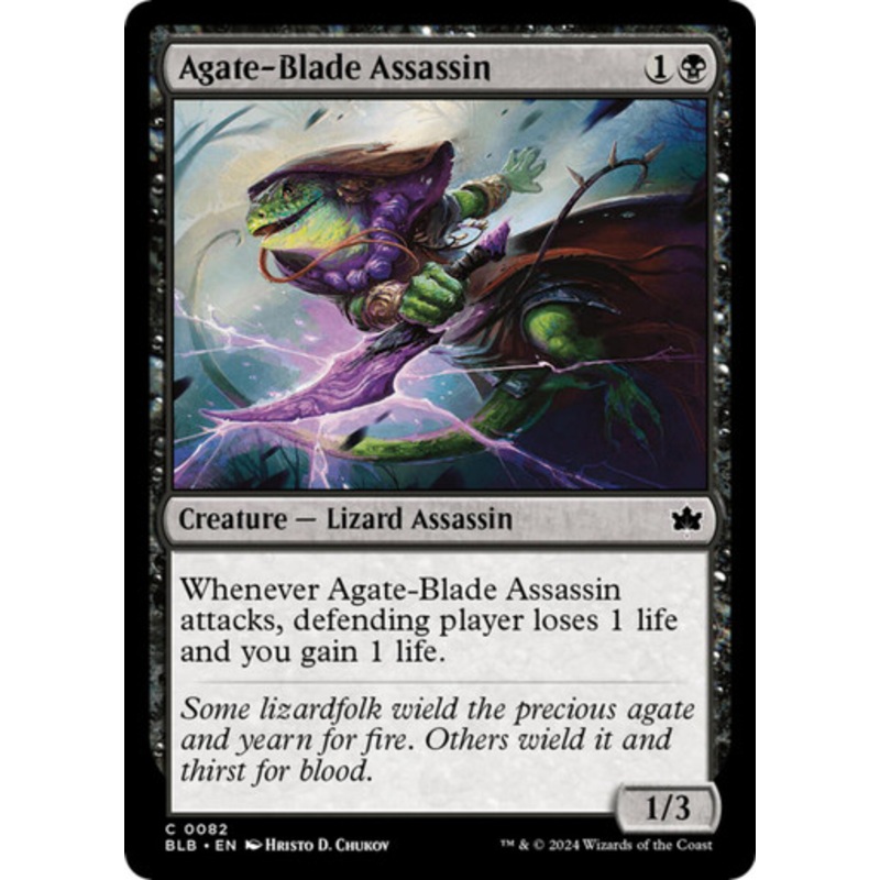 Agate-Blade Assassin | Bloomburrow