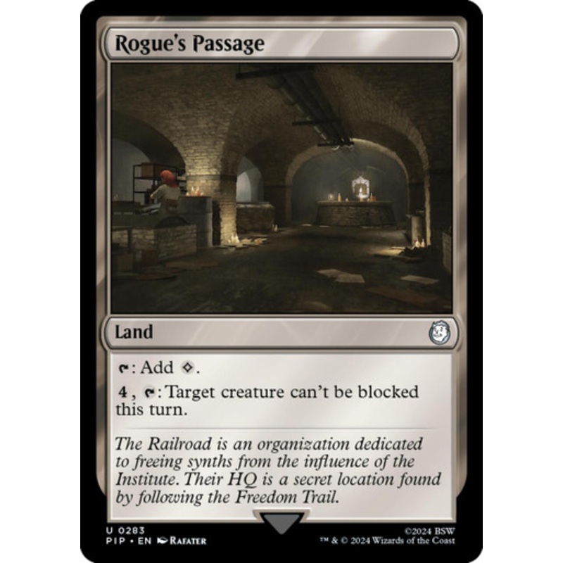 Rogue's Passage (Foil) | Universes Beyond: Fallout