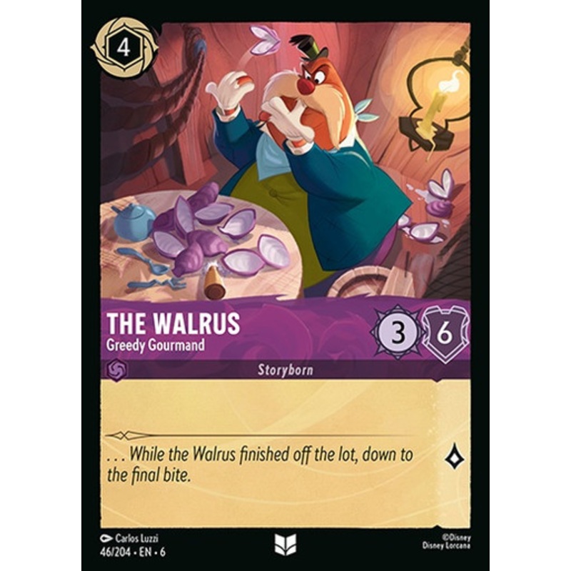 The Walrus - Greedy Gourmand
