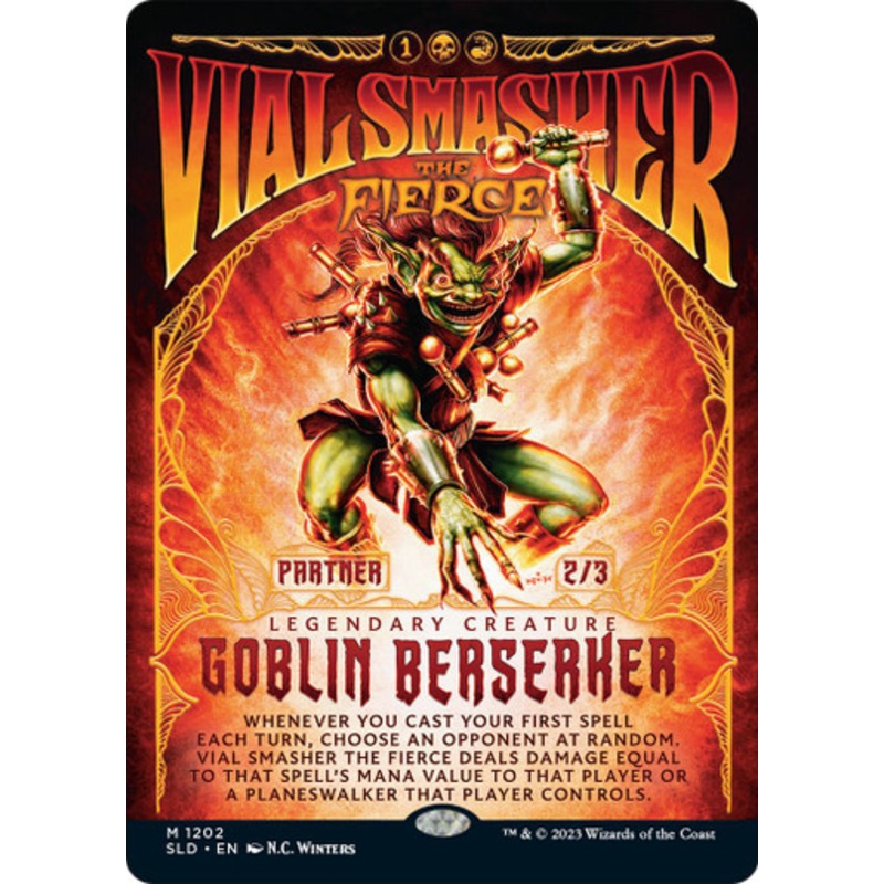 Vial Smasher the Fierce (Secret Lair - Keep Partying Hard, Shred Harder) | Secret Lair Drops