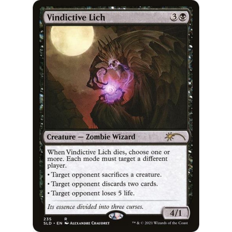 Vindictive Lich (Secret Lair - Math is for Blockers) | Secret Lair Drops