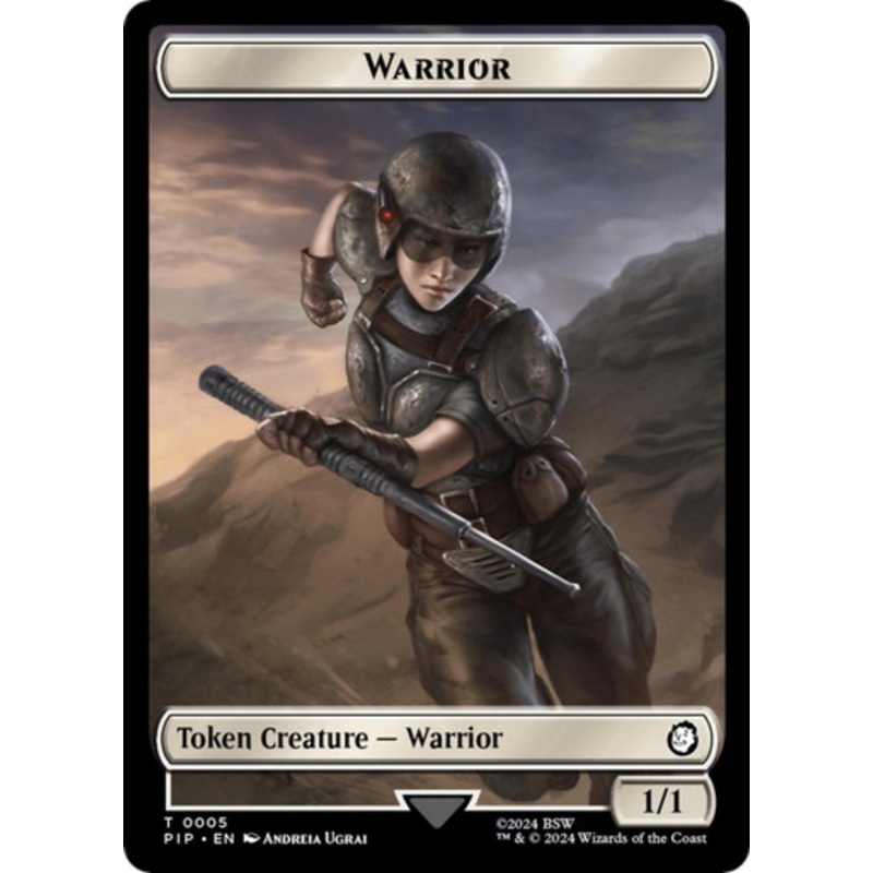 Warrior Token | Universes Beyond: Fallout