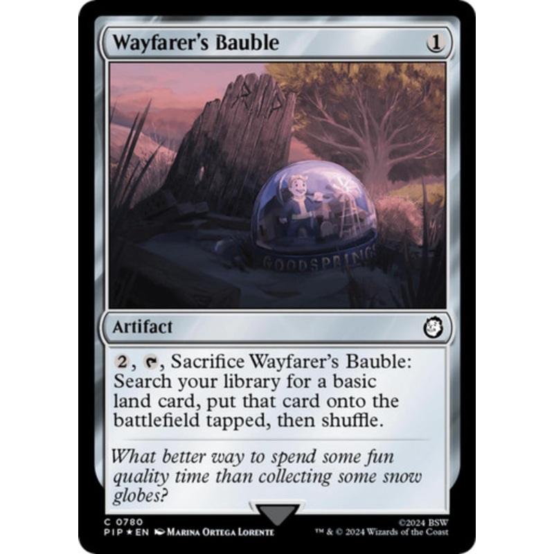 Wayfarer's Bauble (Surge Foil) | Universes Beyond: Fallout