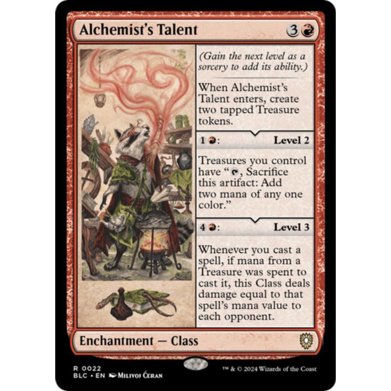 Alchemist's Talent | Bloomburrow Commander