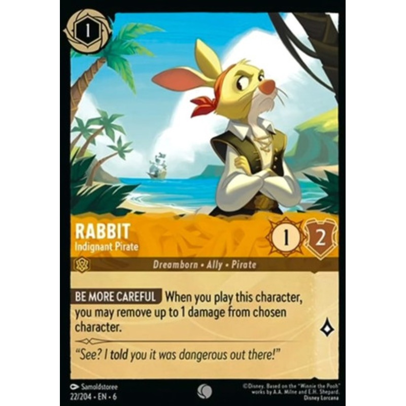 Rabbit - Indignant Pirate