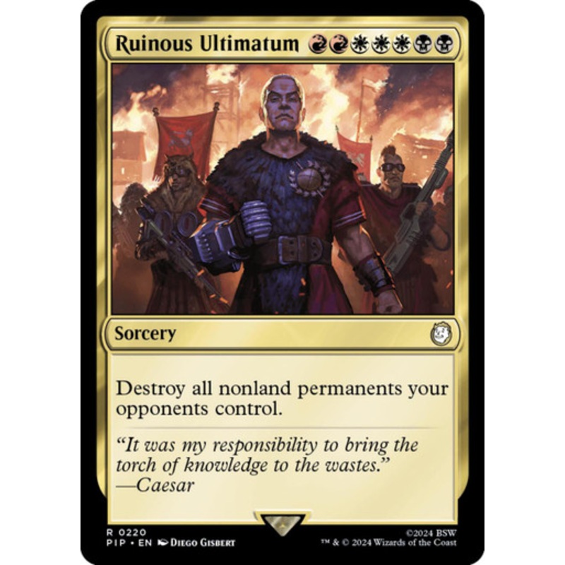 Ruinous Ultimatum