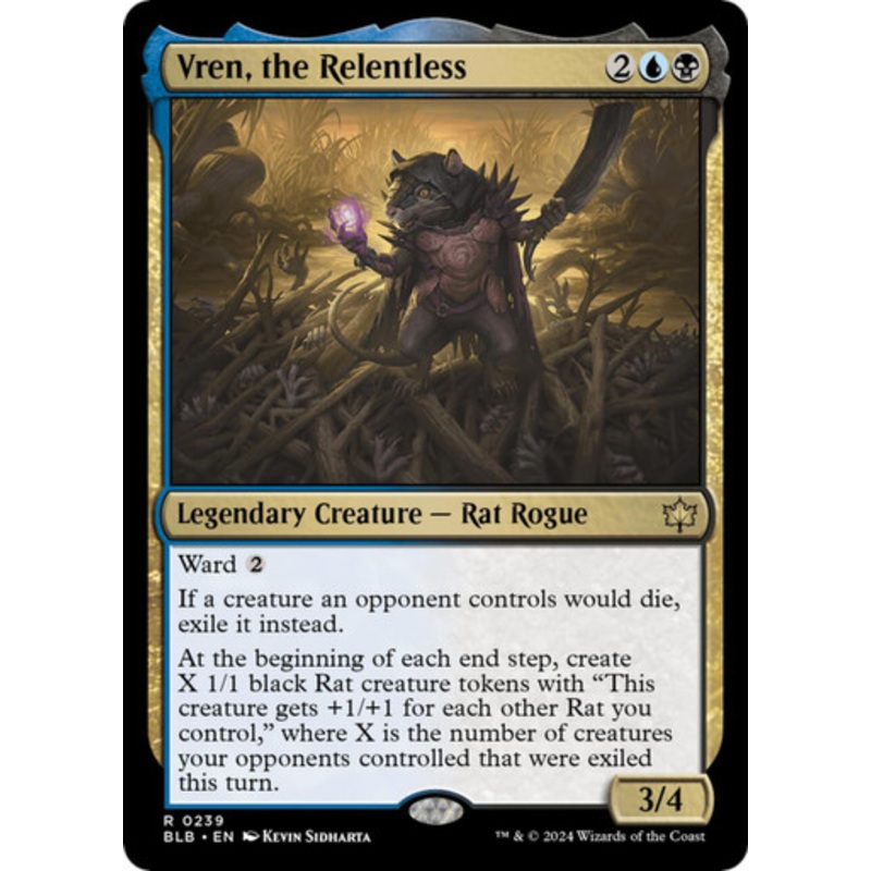 Vren, the Relentless (Foil) | Bloomburrow