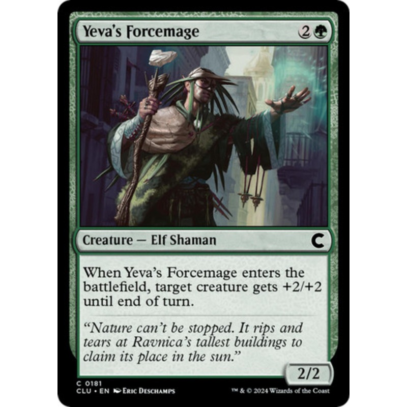 Yeva's Forcemage | Ravnica: Clue Edition