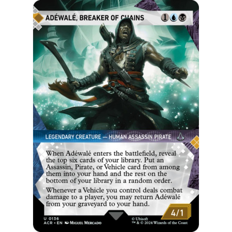 Adewale, Breaker of Chains (Showcase Frame) | Universes Beyond: Assassin's Creed