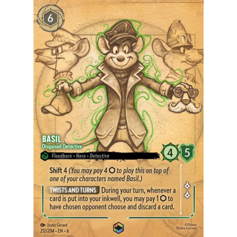 Basil - Disguised Detective (Enchanted Rare)