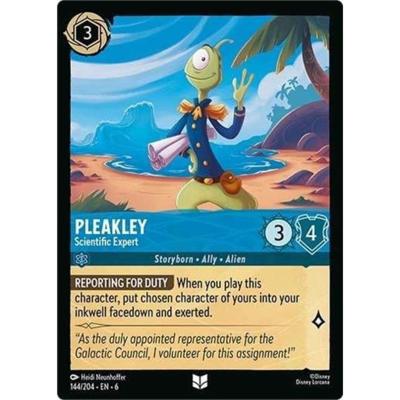 Pleakley - Scientific Expert