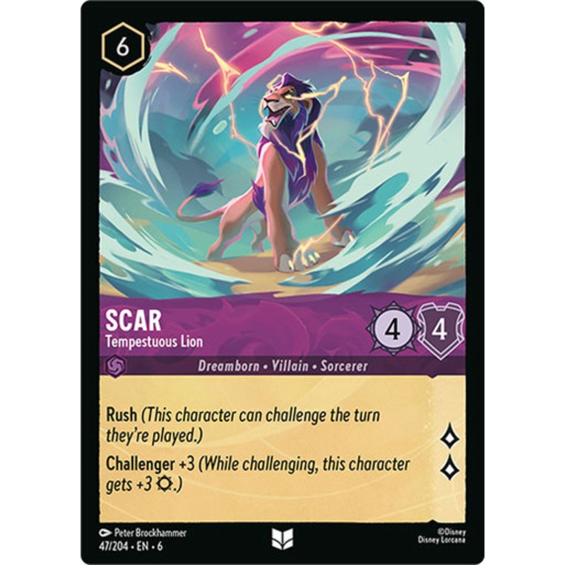 Scar - Tempestuous Lion