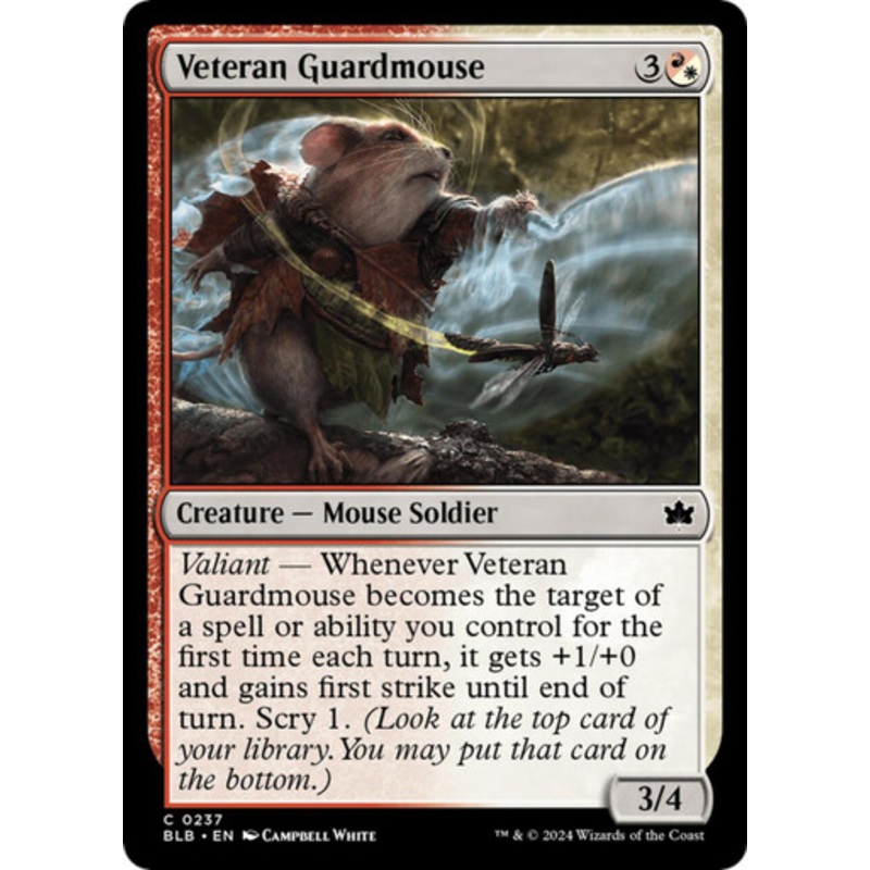 Veteran Guardmouse | Bloomburrow
