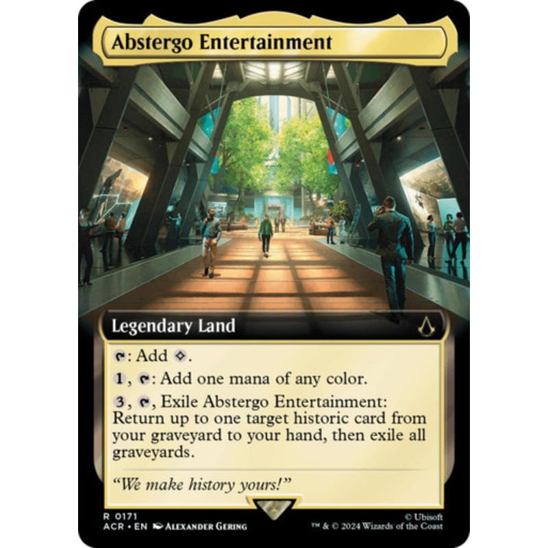 Abstergo Entertainment (Extended Art Foil)