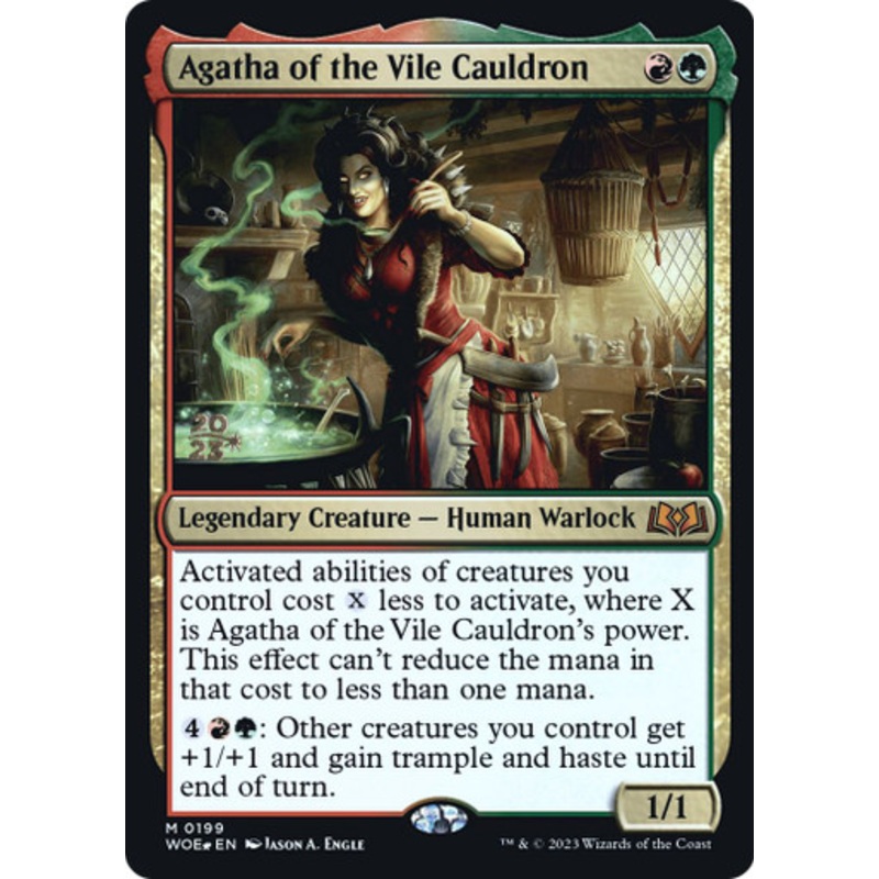 Agatha of the Vile Cauldron (Prerelease Foil) | Wilds of Eldraine