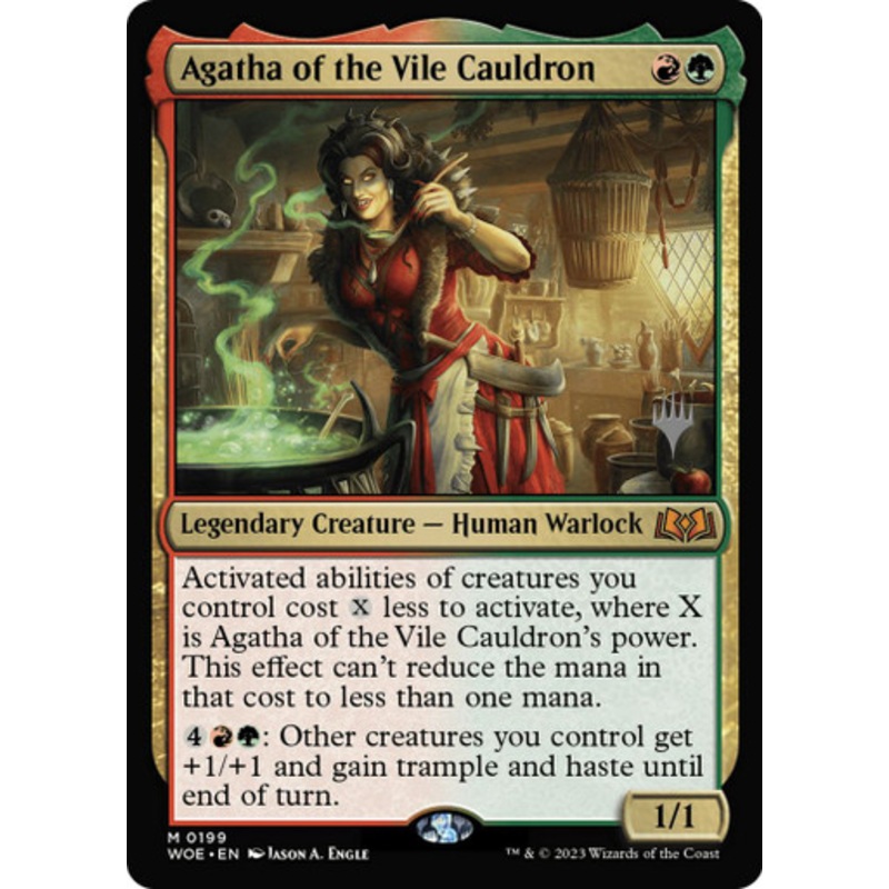 Agatha of the Vile Cauldron (Promo Pack Foil) | Wilds of Eldraine