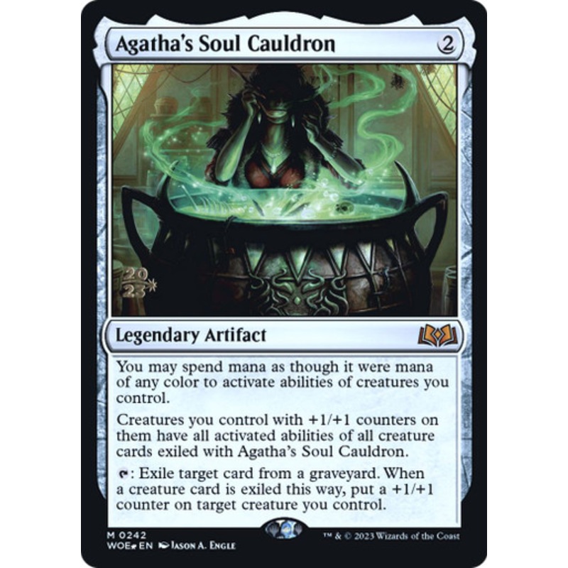 Agatha's Soul Cauldron (Prerelease Foil) | Wilds of Eldraine