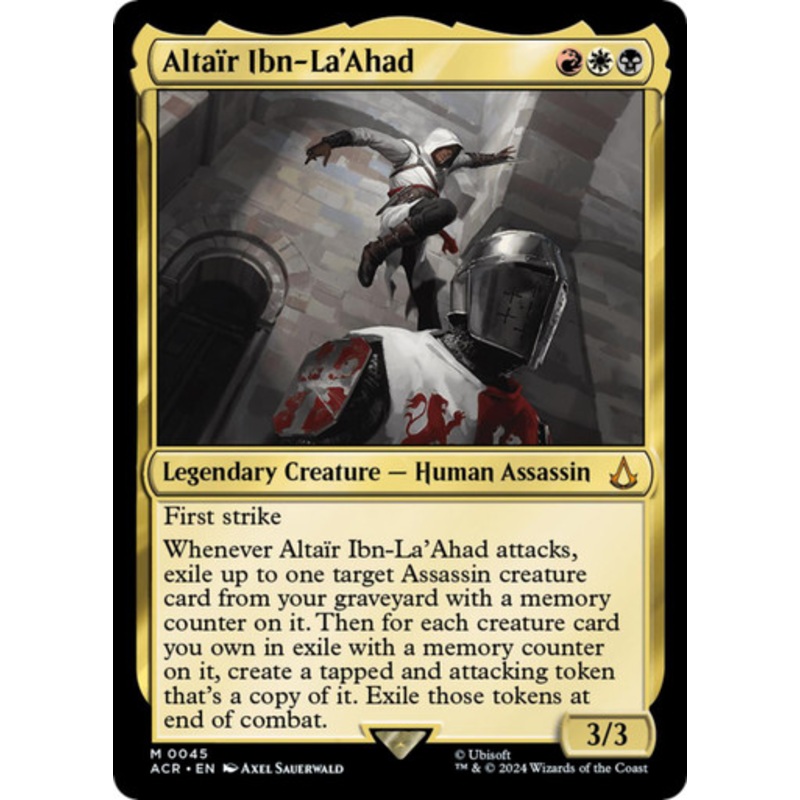 Altair Ibn-La'Ahad (Foil) | Universes Beyond: Assassin's Creed