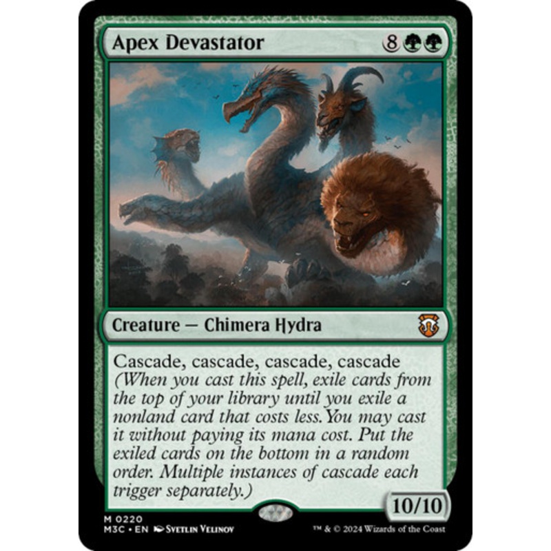 Apex Devastator (Ripple Foil) | Modern Horizons 3 Commander