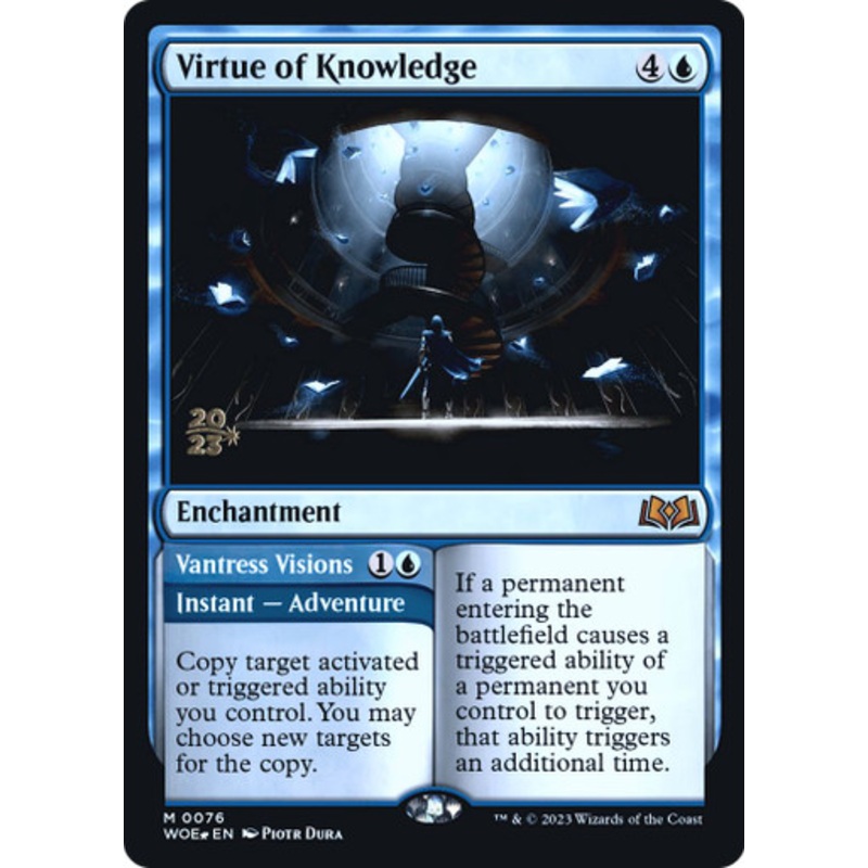 Virtue of Knowledge (Prerelease Foil)